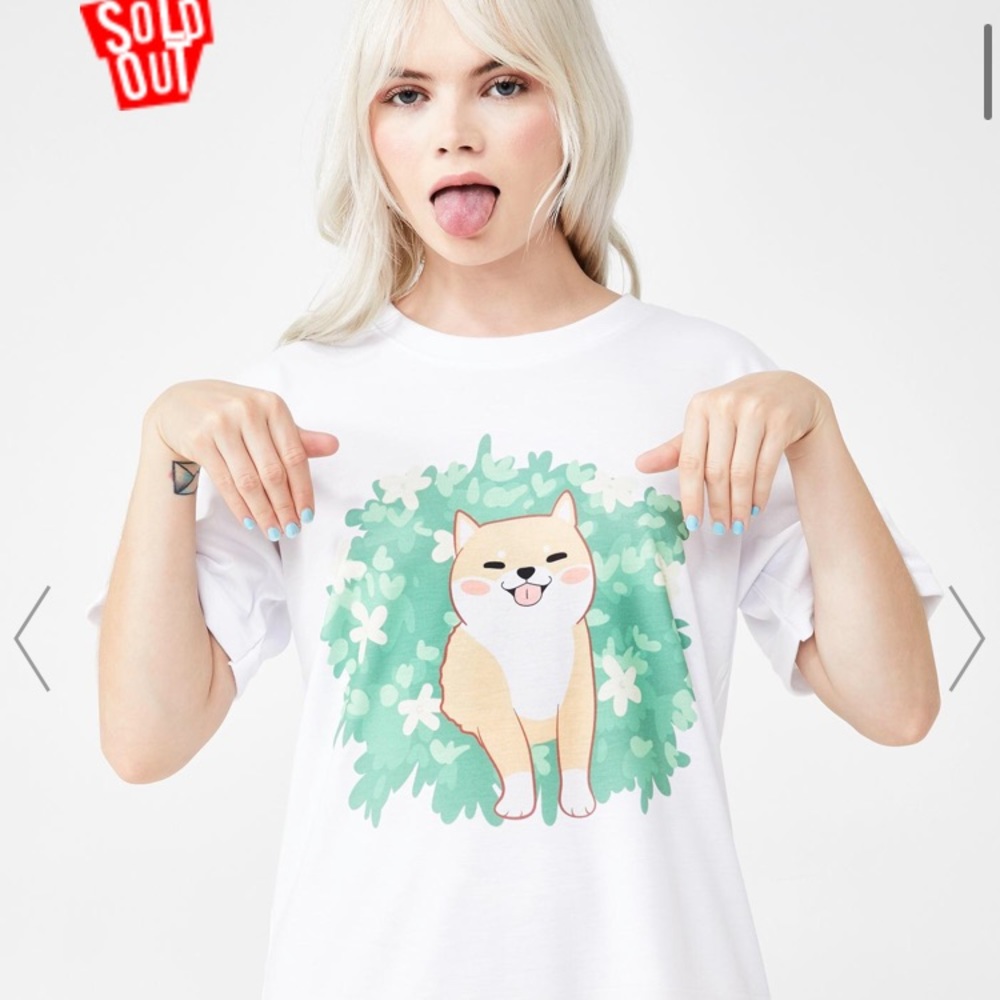 DOLLS KILL INU LOVER SHIRT